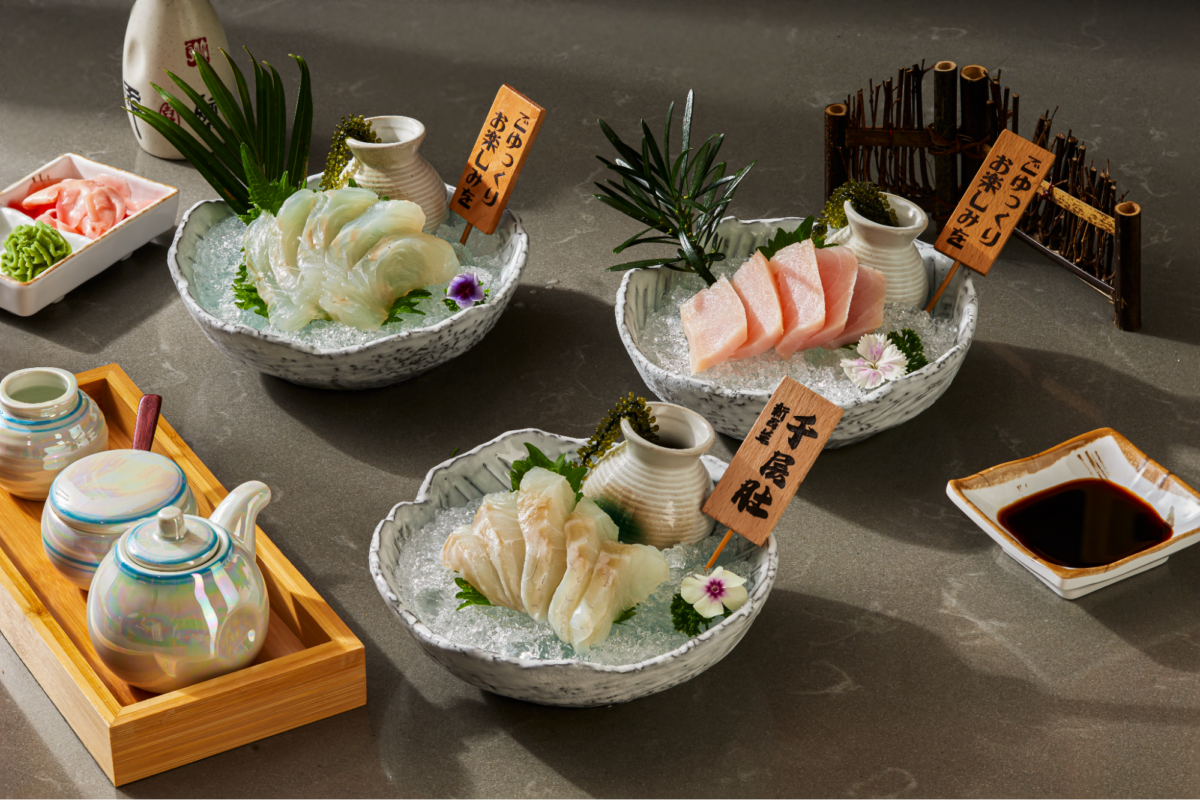 Sashimi ngon và tươi tại Ari Sushi