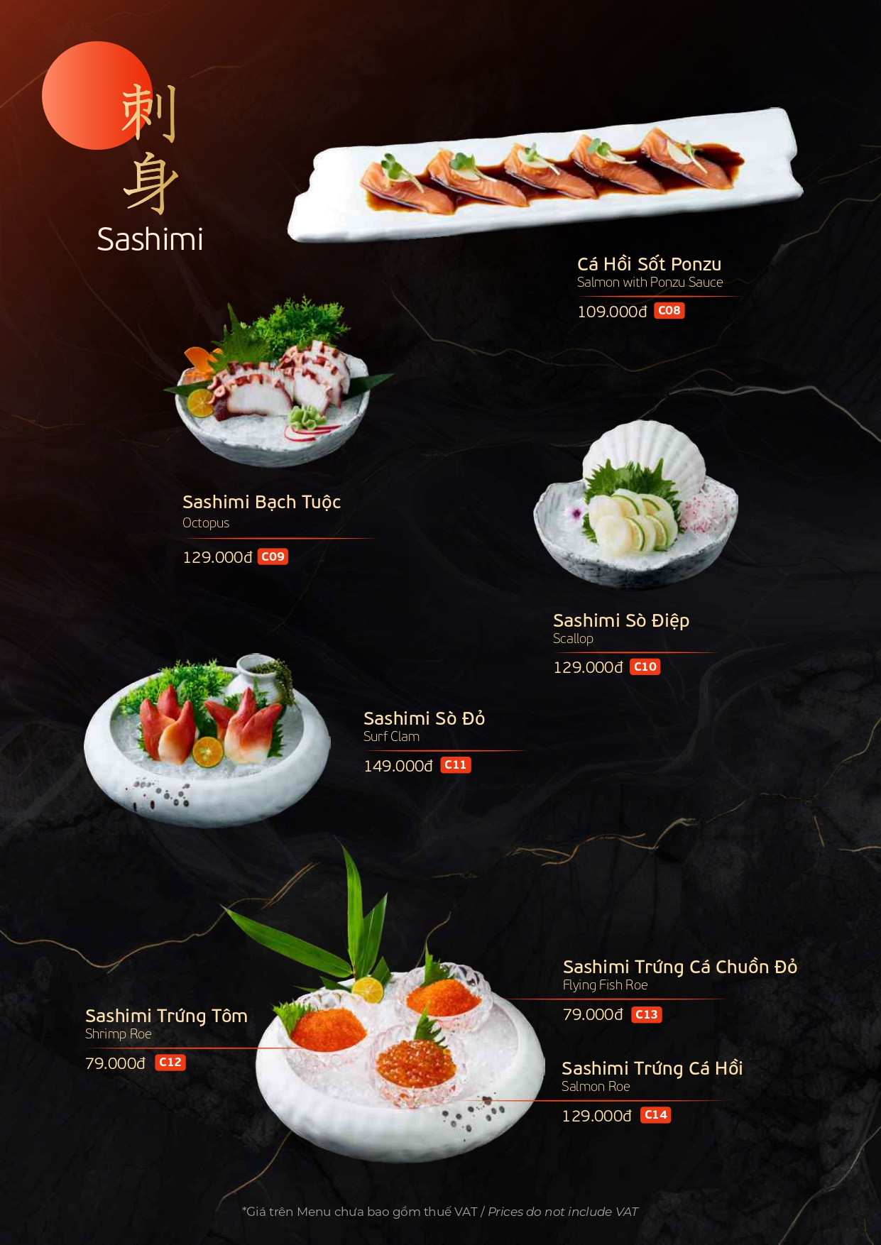 Thực Đơn 7 Update thang 11Menu Ari Sushi 1 page 0008