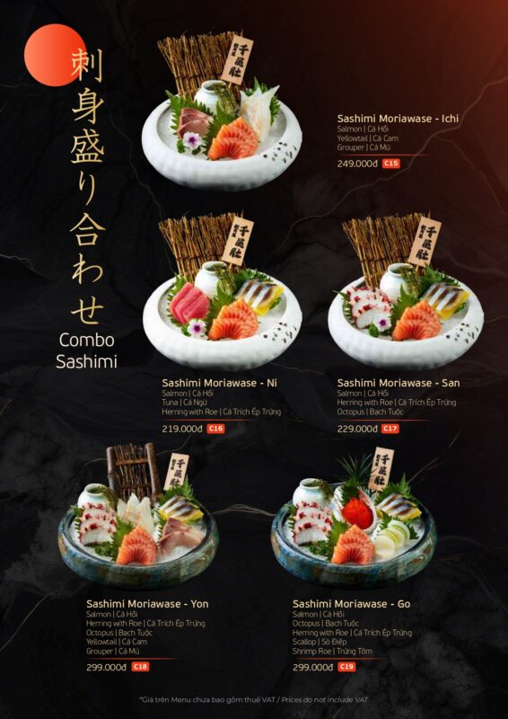 Thực Đơn 8 Update thang 11Menu Ari Sushi 1 page 0009