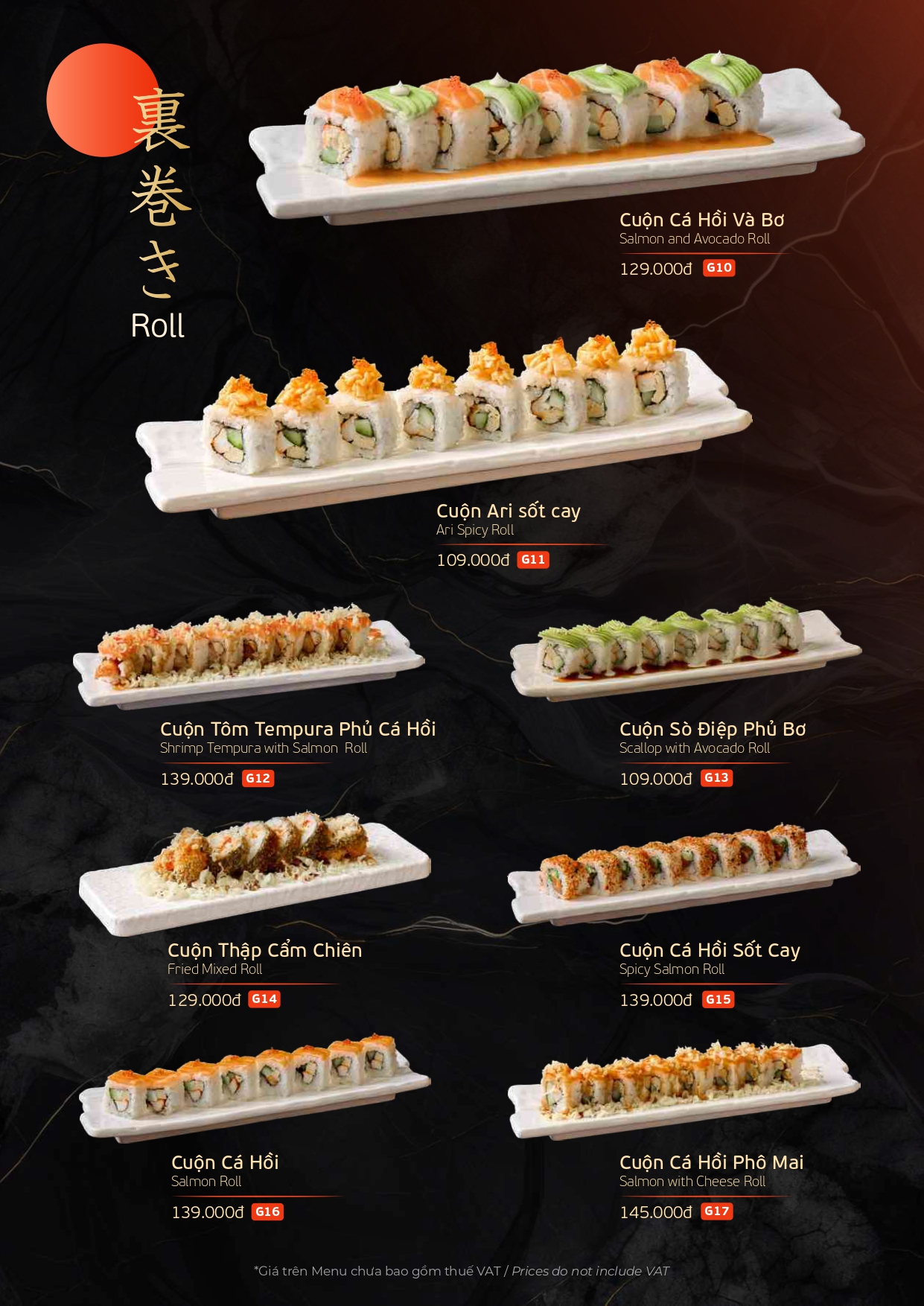 Thực Đơn 18 Update thang 11Menu Ari Sushi 1 page 0017